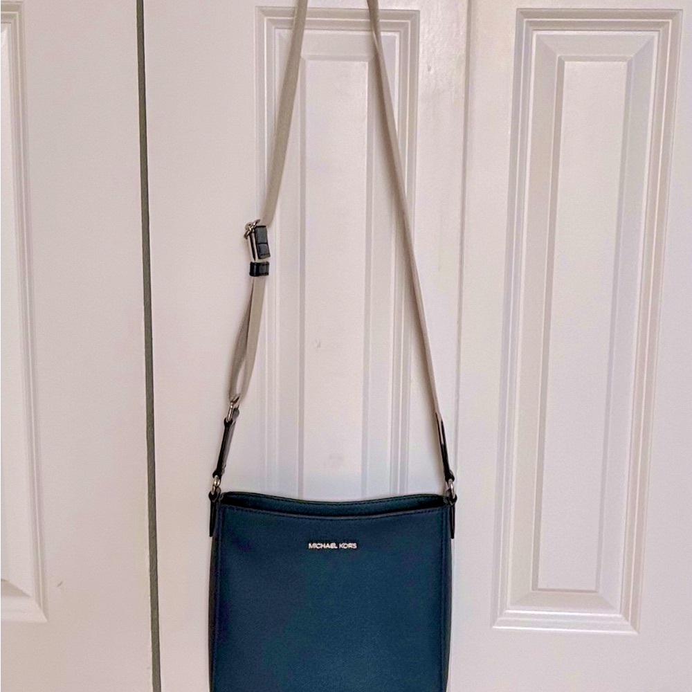 Navy Michael Kors Crossbody Bag